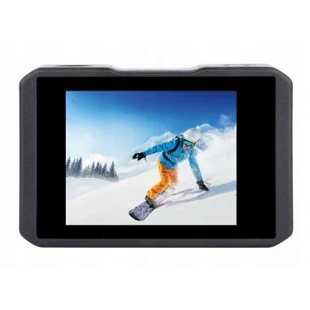 AgfaPhoto Cámara Deportiva AC7000, 2.7K 16MP, Ángulo de Visión 120º, Gris